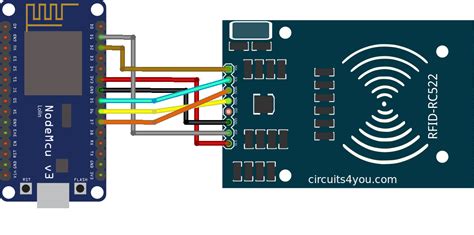 RFID Reader MFRC Interface With NodeMCU Using Arduino IDE Circuits You Com