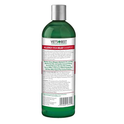 Vets Best Allergy Itch Relief Shampoo 470ml