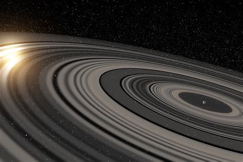Zwanzig Obstgarten Menschliche Rasse Saturn Planet Ringe Perle Im