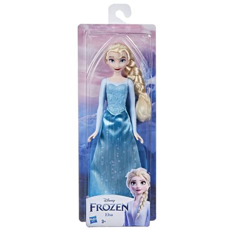 Disneys Frozen Shimmer Elsa Fashion Doll Skirt Shoes And Long