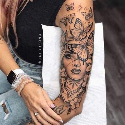 Tatuagem No Bra O Em Tatuagem Tatuagem Bra O Inteiro Feminino