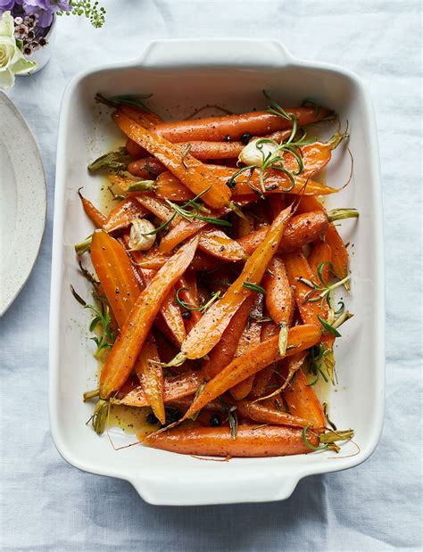 Rosemary Roasted Carrots Recipe Sainsbury S Magazine