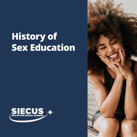 history of sex ed siecus