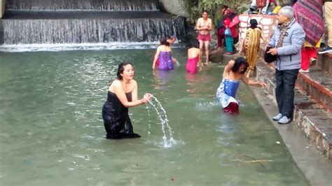 Sali Holi Bath In Saali River Sali Nadi Holibath 2121 Youtube