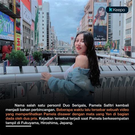 Viral Disawer Di Dada Ini Foto Pamela Safitri Di Jepang