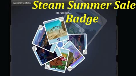 As expected, the sale is filled with deals and discounts on games, dlc, hardware, and more. Steam Summer Sale 2017 Badge crafting - YouTube