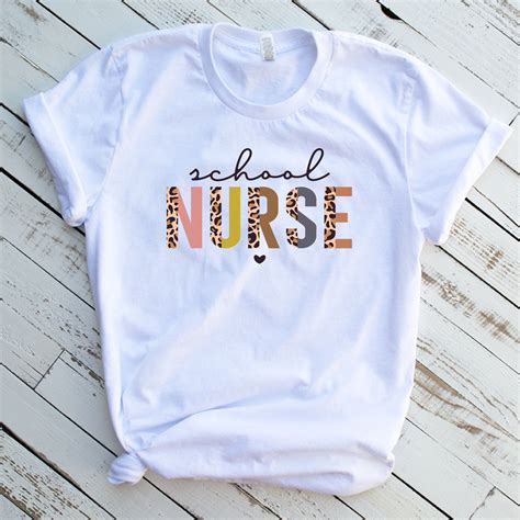 School Nurse Shirts School Nurse T Shirts T For School Etsy Uk