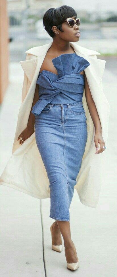 33 Denim And Pearls Ideas Denim And Pearls Outfits How To Wear
