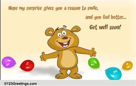 Funny get well soon messages for a colleague. Smile And Get Well Soon! Free Get Well Soon eCards ...