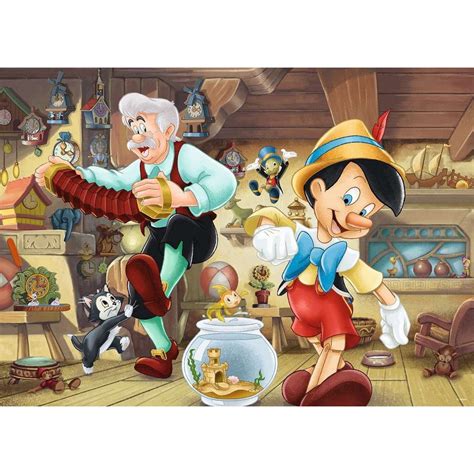 Ravensburger Disney Moments 1940 Pinocchio 1000pc Puzzle Animal