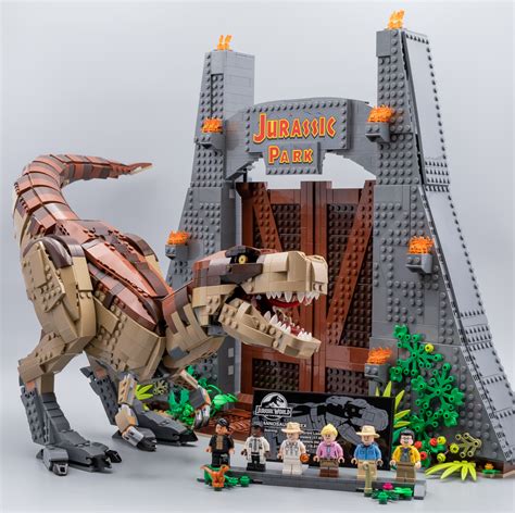 Vite Testé Lego 75936 Jurassic Park Trex Rampage Hoth Bricks