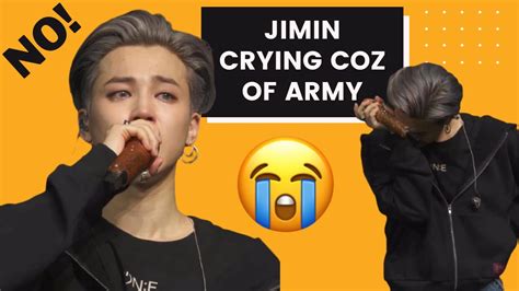 Jimin Crying Heartbreaking Youtube