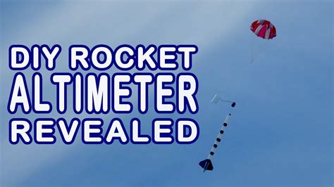 How To Make A Parachute Deploy Water Rocket Altimeter Youtube