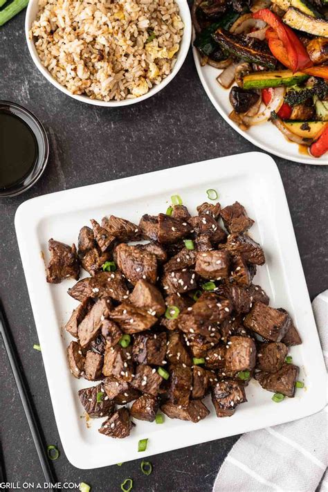 Blackstone Hibachi Steak Recipe - grillonadime.com