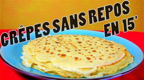 Recette délicieuse de crêpe mince parfaite pour le déjeuner. EP12 Recette crêpe sans repos en 15 minutes - YouTube