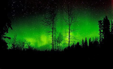 Green Skies At Night Earth Shift Energy