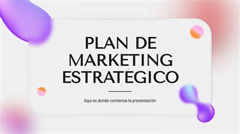 Plan De Marketing Estrat Gico Google Slides Y Powerpoint
