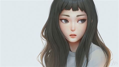 Realistic Anime Girl Drawing