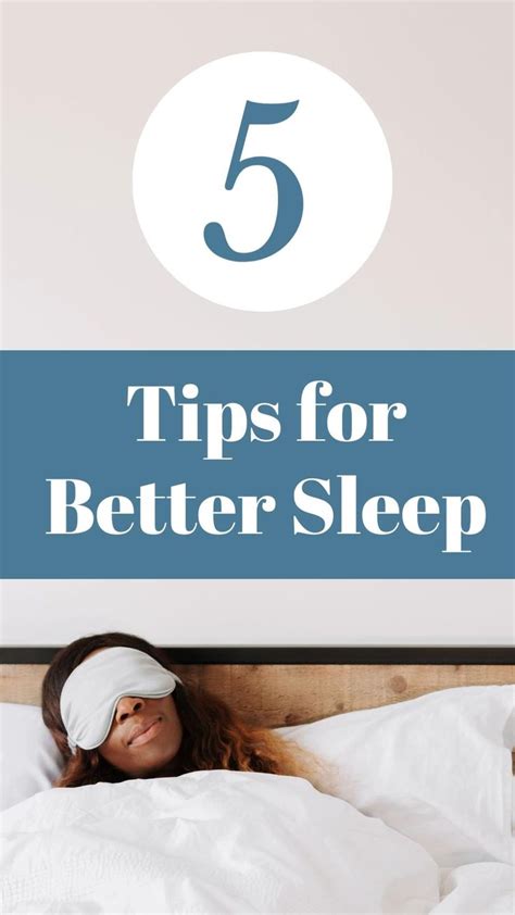 5 Simple And Effective Tips To Help You Sleep Better At Night Better Sleep What Helps You
