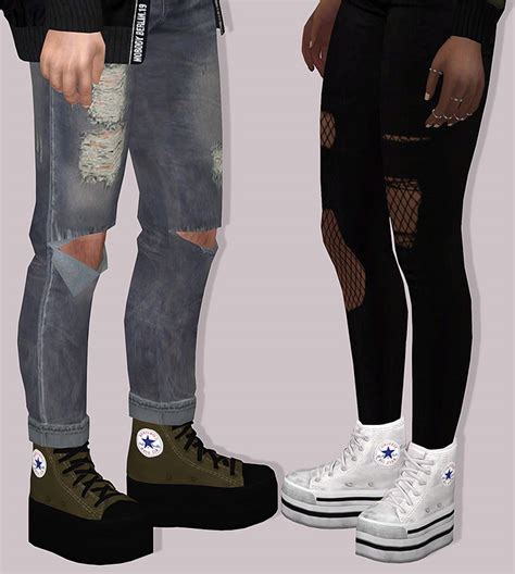 Sims 4 Platform Shoes Cc The Ultimate Collection Fandomspot
