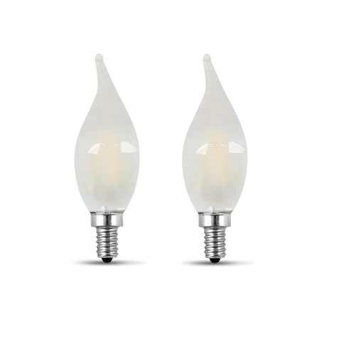 Best light bulbs for chandeliers not only helps space sparkle, shine and fashion like jewelry for home but also carried out in real work environments. Feit Electric 60-Watt Equivalent CA10 Candelabra Dimmable ...