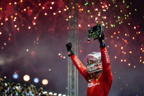 F1 Vettel Wins As Ferrari Score 1 2 Finish In Singapore Federation