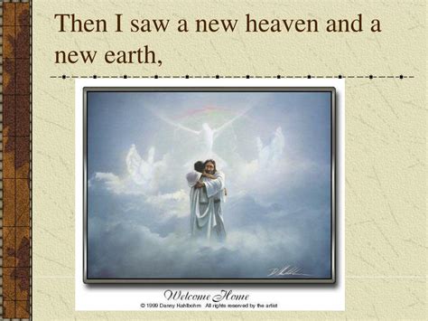 Ppt Then I Saw A New Heaven And A New Earth Powerpoint Presentation