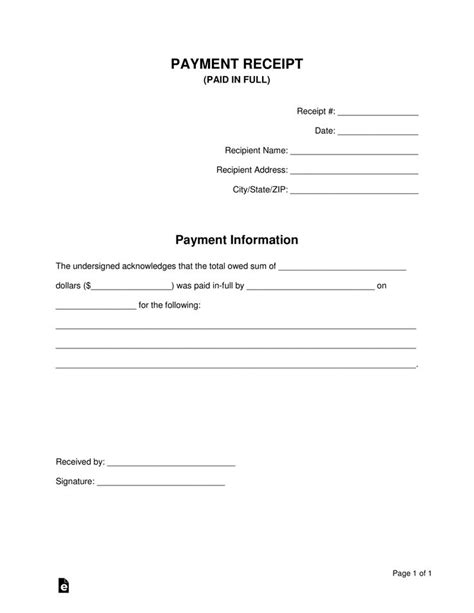 Get Our Sample Of Proof Of Payment Receipt Template Receipt Template