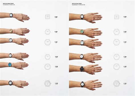 Wrist Watch Size Chart