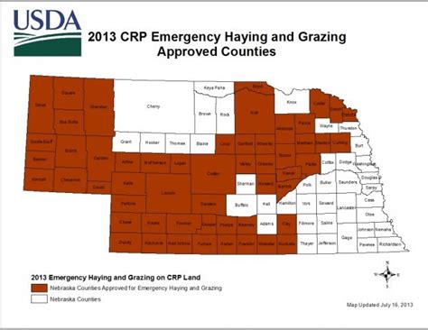 Usda Allows Emergency Haying On Crp Land In 54 Counties Agriculture