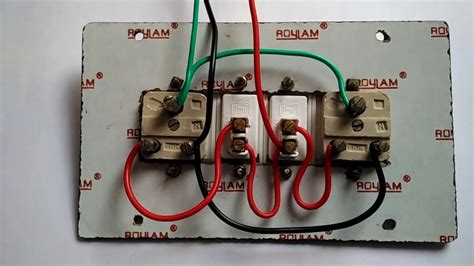 It helps to plug and unplug electrical appliances to a power. How to Make Electrical Switch Board wiring connection ...