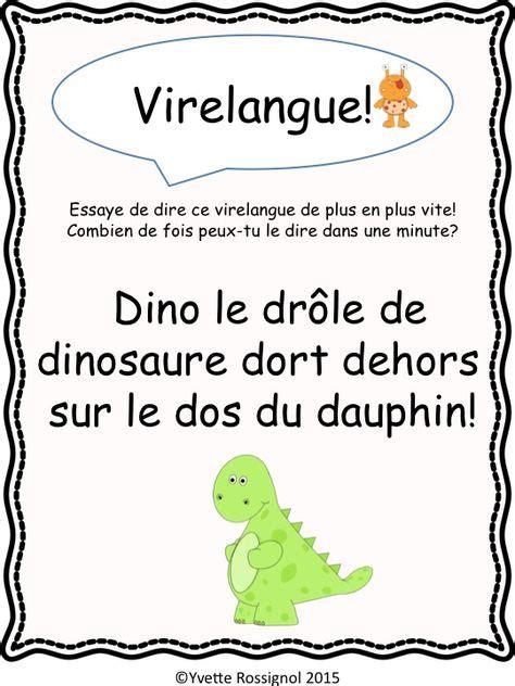 22 Virelangues Ideas Teaching French French Language French Immersion