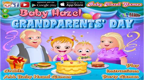 New Baby Hazel Learning Games For Kids Baby Hazel Grandparents Day