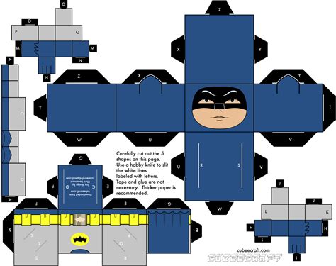 Papercrafts Batmans Papercrafts