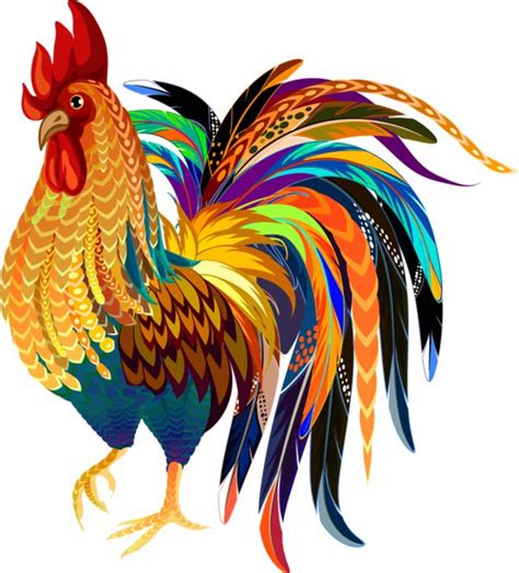 Coq continu de dessin d'une ligne. poules | Art de coq, Peinture de coq, Art de poulet