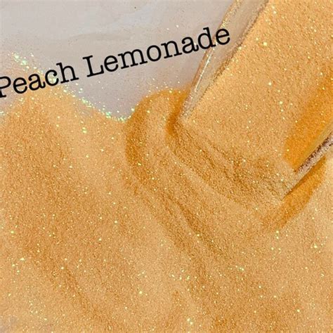 Peach Lemonade Ultra Fine Peach Color Shift Glitter Etsy