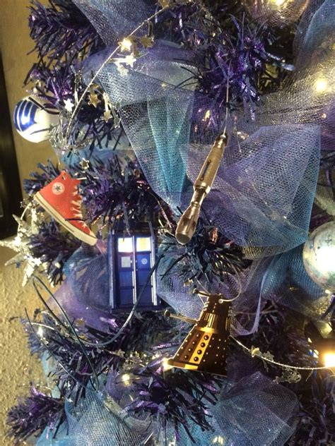 Doctor Who Galaxy Christmas Tree Christmas Tree Custom Christmas