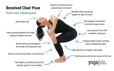 Yoga Chair Pose Twist