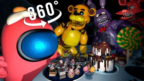Among Us 360 Five Nights At Freddys Vr In Among Us 360 Birthday Party