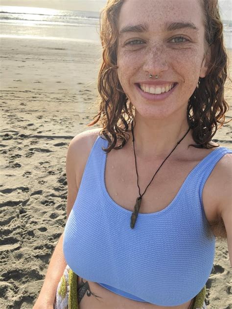 A Hairy Beach Selfie Rhairyarmpits