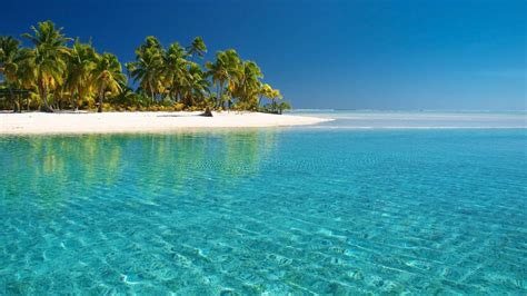 Tropical White Beach And Crystal Clear Water Wallpaper Water Wallpaper Better