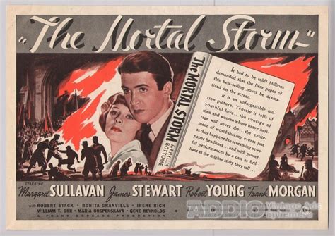 Jimmy Stewart The Mortal Storm 40s Margaret Sullavan Movie James