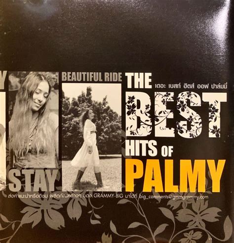 The Best Hits Of Palmy Original Album Thai Pop Music Cd Thaicd