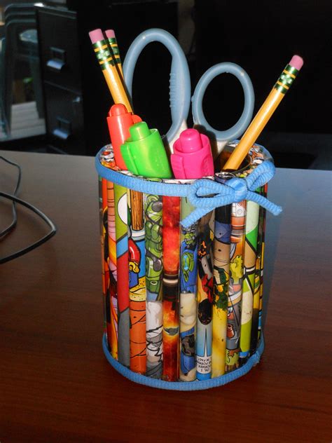 This Is A Pencil Holder Made Of All Recycled Materials Supply List
