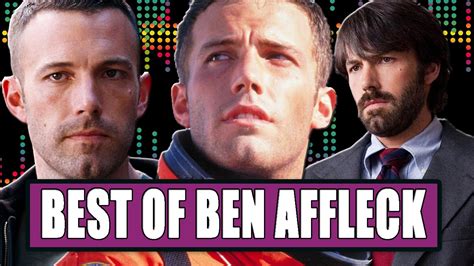 Ben affleck has a new movie coming up titled the way back. you name it, ben's played it. 7 Best Ben Affleck Movies Ranked - YouTube