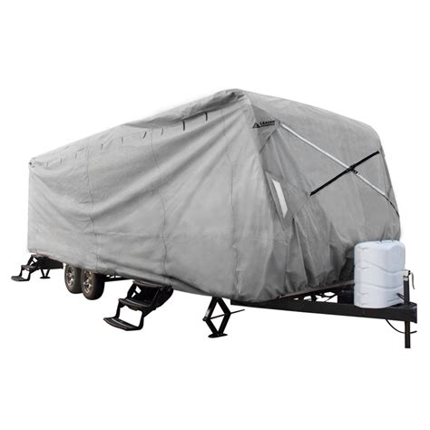 New Easy Setup Travel Trailer Cover Fits Rv Camper With Assist Steel