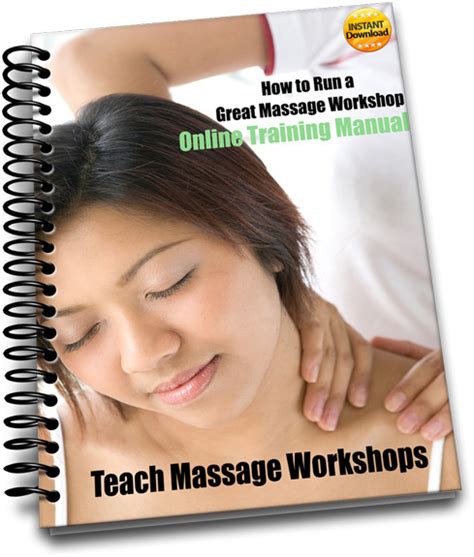 Teach Massage Workshops How To Teach Massage Workshops