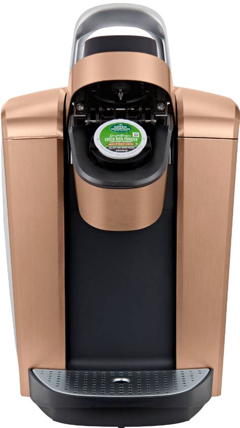 Keurig K Elite Single Serve K Cup Pod Coffee Maker Brushed Copper 5000203821 Best Buy
