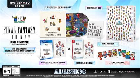 The Final Fantasy Pixel Remasters Will Finally Hit Playstation And