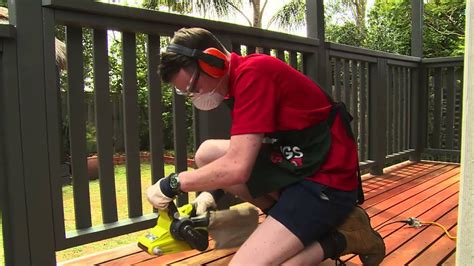 Removing floor tiles is a basic renovation job that anyone can do. How To Sand A Deck - DIY At Bunnings - YouTube